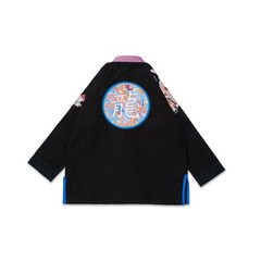 New Albino and Preto Year of the Dragon A1 Black BJJ Gi Kimono 450 gsm With Bag