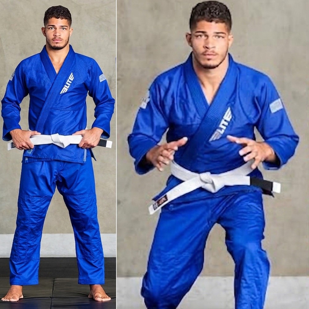 Men’s Elite Royal Blue Gi Jiujitsu Martial Arts MMA Karate