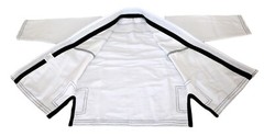 Martial Sports Premium Brazilian Jiu Jitsu Gi White/Blk Free Belt Free Shipping