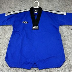 BMA Jiu Jitsu Gi Boys A1 Blue Pullover Black Belt Academy Taekwondo MMA Uniform