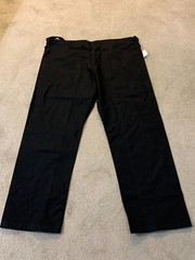 Ronin Gi Brazilian Jiu Jitsu Pants Only Size 6/190 Black Red Martial Art MMA