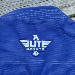 Elite Sports BJJ Gi Youth Size C3 Blue Brazilian Jiu Jitsu Top Martial Arts Kids