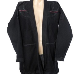 Future Kimonos BJJ Gi Top Black Hybrid Mens A3 Limited Edition Embroidered RARE