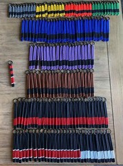 BJJ RANKED KEYCHAINS ***Brand New***