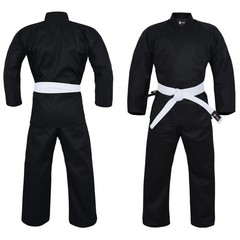 Adult Kids Premium Karate Gi Uniform Suit Arts Training Taekwondo Suit Free Belt
