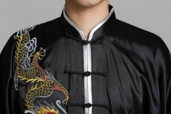 Chinese Kung Fu Taichi Uniform Martial Arts Changquan Suit Dragon Embroidery