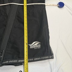Suparaito Fuji Kimono Gi Jacket Adult A2 Black Jiu Jitsu MMA (Jacket Only)