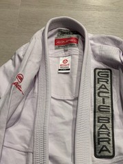 Gracie Barra Equipe GB1 Pro BJJ Gi White A3 Competition Legal Jiu Jitsu Kimono