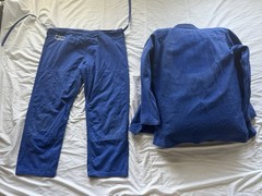 Brazilian Jiu Jitsu Gi – BBJ – OTM Fight Shop Light Weight Gi – A3 Blue
