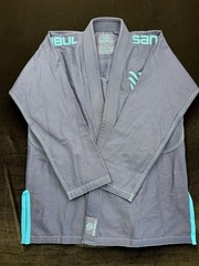 Sanabul BJJ Gi Jacket Kimono Top A3 Blue Mens Adult Jiu Jitsu Training