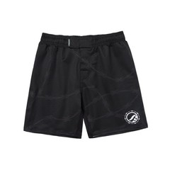 Shoyoroll Barb Wire Rash Guard LS (Black) & Short Bjj No Gi Uniform Competitor