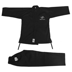 Martial Arts Gi Uniform Adult Karate BJJ Jiu Jitsu Suit Black & White