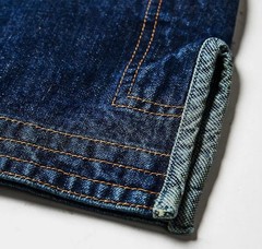 Dark Selvedge Denim Jiu Jitsu Gi: Blue BJJ Kimono, Grappling Suit + Free Postage