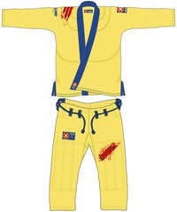 Logan 2.0 X-Guard A2L Yellow Gold BJJ Jiu Jitsu Gi