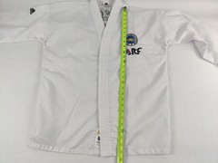 Adidas Taekwondo TKD Uniform White Collar Mens 170cm Shirt Only