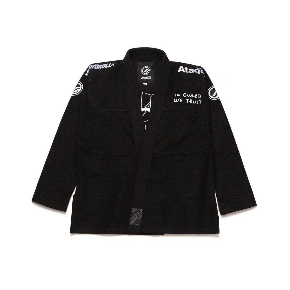 Shoyoroll Batch 111 Yu Nagaba BJJ Gi Black 450 GSM + Free Bag