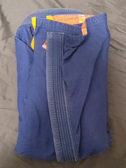 Inverted Gear Ultra Light A4 Blue Orange Jiu-Jitsu Gi Adult Unisex