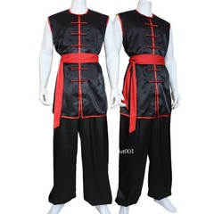 Sleeveless Martial Arts Uniform Kung Fu Tai Chi Suit Taichi Wushu Nanquan Suit