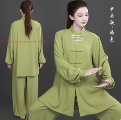 Unisex Cotton blend Kung Fu Tai Chi Uniform Martial Arts Clothes Traditional Set