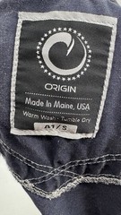Origin Maine BJJ Jiu Jitsu Jacket A1 Mens Size Small Navy Blue GI MMA Kimono