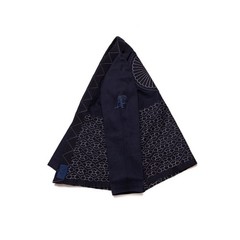 New Albino & Preto BJJ GI Navy Blue Batch#72 Satori Jiu Jitsu Uniform With Bag