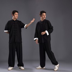 Linen Blend Kung Fu Tai Chi Clothing Martial Arts Clothes Taijiquan Wushu
