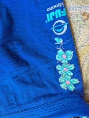bjj gi w1 fuji blue womans jujitsu gi