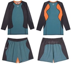 shoyoroll ARC Rash Guard LS & Shorts No Gi Kimono Competitor Bjj Brazilian