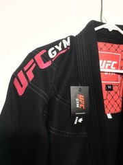 KINGZ UFC KIMONOS GYM BLACK M4 MENS UFC TRAINING JACKET NEW