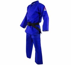 New Fuji Sports Mens Kids Womens Double Weave Judo Gi Kimono – Blue