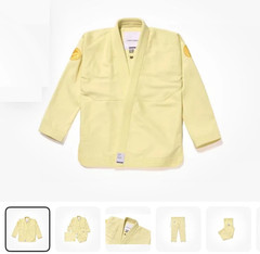 Share New Best Selling Shoyoroll Quick Strike III Citrine Kimono BJJ Gi in All S