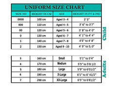 PHENOM Fightwear Karate Suit Poly Cotton White Gi Uniform Belt Judo Training