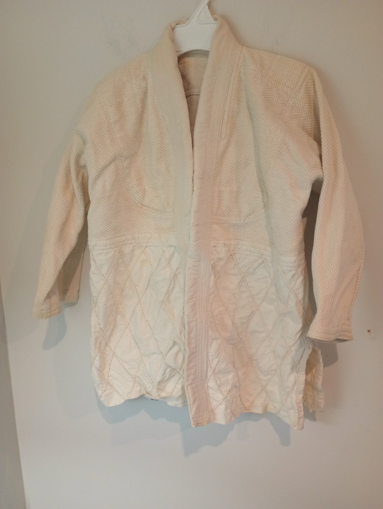 Vintage Bear Brand White Judo Uniform Size 1 Adult Overall Good Shape!!