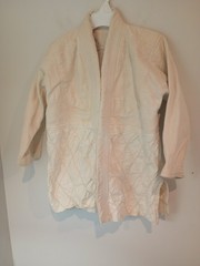 Vintage Bear Brand White Judo Uniform Size 1 Adult Overall Good Shape!!