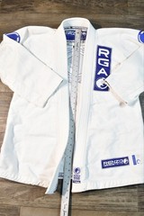 Renzo Gracie Academy RGA BJJ Gi Blue Size A0 Brazilian Jiu Jitsu Kimono