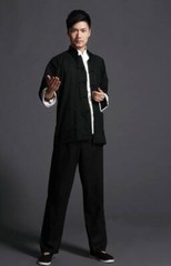 Adult Unisex Chinese Kung Fu Wing Chun Costume Suit Martial Arts Tai Chi Uniform