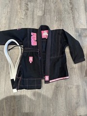 FUJI Submit Everyone Women’s BJJ GI Black Size WC1 CLEAN