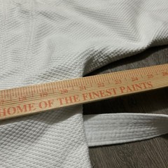 Gracie Jiu-Jitsu Gi Size A3 3/160 White Pearl Weave Cotton BJJ Jacket Belt