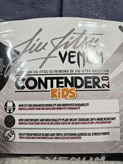 Venum Unisex Teen Child BJJ Gi, Grey, C3 US, New in Bag