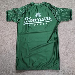 Leg Locks And Whiskey Rash Guard Komainu Apparel Mens Large Green Jiu Jitsu MMA