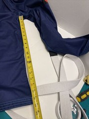 Vector Sports Gear Up Attila Series Blue Childs Jiu Jitsu Suit Size See Des.