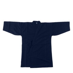 IAIDO narrow SLEEVE Navy blue GI small sleeves Tetron jacket japanese kimono top