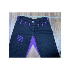 Sanabul W3 Brazilian Jiu Jitsu BJJ Gi Set Black Purple Women Training Uniform