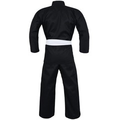 Unisex Premium Adult Kids Karate Gi Uniform Suit Aikido Taekwondo Set Free Belt