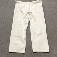 KI International Judo Gi Pants Size 5 White Cotton Martial Arts Uniform