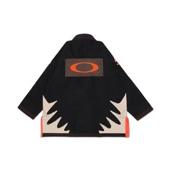 New Albino and Preto x OAKLEY® GI BJJ 450 GSM BJJ Jiu Jitsu Kimono Competitor