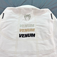 New Venum Elite 4.0 Hypercharged A4 BJJ Gi White No belt