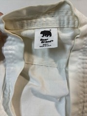 Martial Arts Taekwondo Karate Uniform & Belt Lot Youth Sizes 1 & 2 Midwest