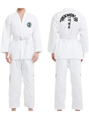 Thapur Sports Elite Taekwondo ITF Uniform Gi – White – 8oz – Free Belt