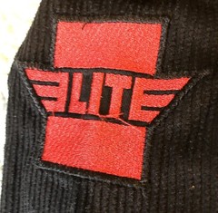 ELITE Sports Kids BJJ Brazilian Jiujitsu Gi Uniform Top Black/Red – Youth Sz. C1